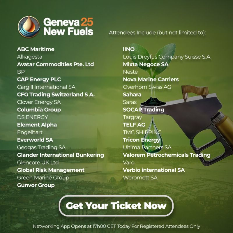 Geneva New Fuels 2025 – Where Global Energy Leaders Meet